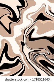 Abstract vector fluid background. Design for cards, paper, covers, invitations, posters and website.