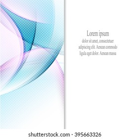 abstract vector flyer design with copy space. Eps10