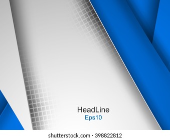 abstract vector flyer design with copy space. Eps10