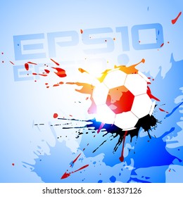 fondo abstracto de diseño de fondo de fútbol vectorial