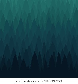 abstract vector forest background of trees