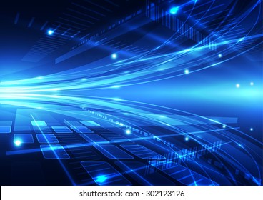 abstract vector future internet technology background illustration