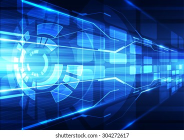 abstract vector future technology internet background illustration