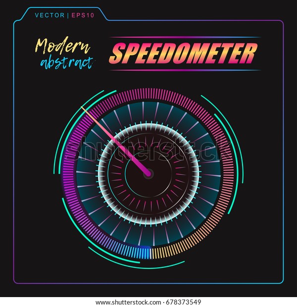 Abstract vector future technology speed\
background illustration. Progress Bar\
EPS10