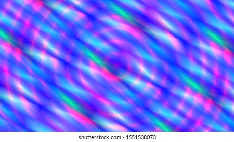 Abstract vector futuristic background. Colorful energy pattern with glow medley.