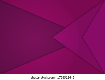 Abstract vector futuristic background. The shapes overlap each other.