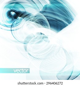 Abstract vector futuristic illustration eps10, creative dynamic element.