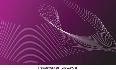 Abstract vector futuristic technology modern line background