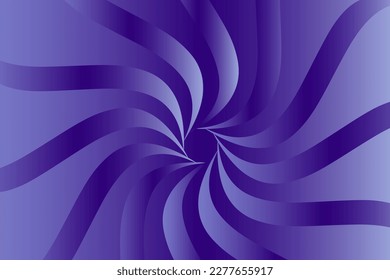 Abstract vector geometric background with irregularly shaped lines that are circularly distributed creating a sense of rotation and illusion
