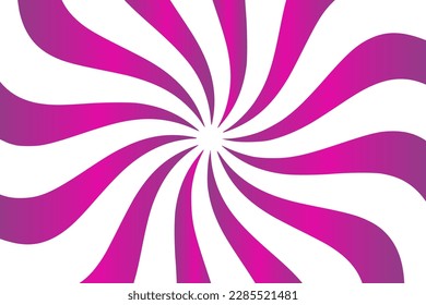 Abstract vector geometric background with irregularly shaped lines that are circularly distributed creating a sense of rotation and illusion