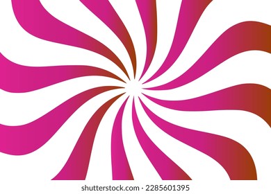 Abstract vector geometric background with irregularly shaped lines that are circularly distributed creating a sense of rotation and illusion