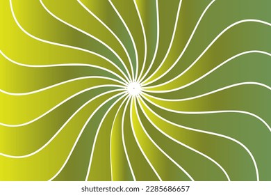 Resumen de fondo geométrico vectorial con líneas de forma irregular distribuidas circulatoriamente creando un sentido de rotación e ilusión