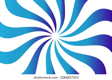 Abstract vector geometric background with irregularly shaped lines that are circularly distributed creating a sense of rotation and illusion