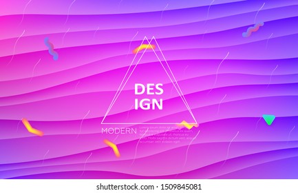 Abstract vector geometric background. Landing page for commercial business concept. Eps 10.