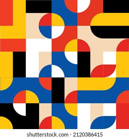 Abstract vector geometric background pattern design for web design, cover, poster.