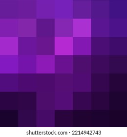 Abstract vector geometric background. template for presentation, advertising, banner, cover and more. Purple pixels 