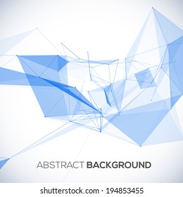 Abstract vector geometric background for use in design