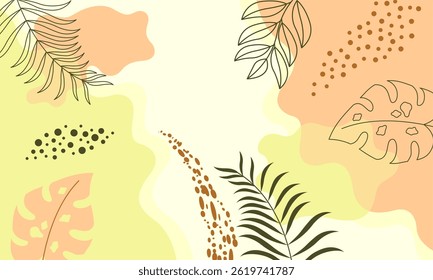 Abstract Vector Geometric Background. Wallpaper illustrations backdrop in pastel colors. Suitable for covers  poster designs  templates  banners and others