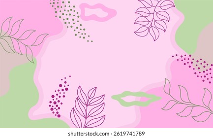 Abstract Vector Geometric Background. Wallpaper illustrations backdrop in pastel colors. Suitable for covers  poster designs  templates  banners and others