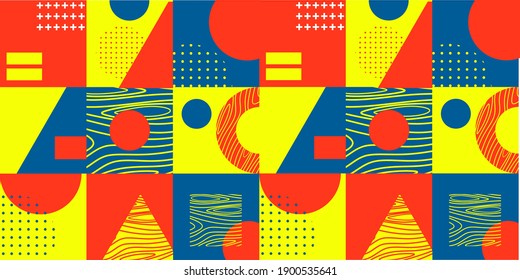 vector abstracto geométrico , mejor para su arte, diseño, negocios. Este diseño es perfecto para revistas, afiches, folletos.