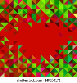 Abstract Vector Geometric Color Background
