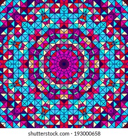 Abstract Vector Geometric Color Background