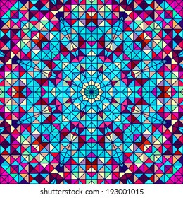 Abstract Vector Geometric Color Background