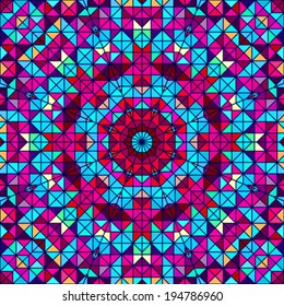 Abstract Vector Geometric Color Background