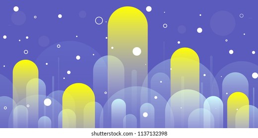Abstract vector geometric colorful background