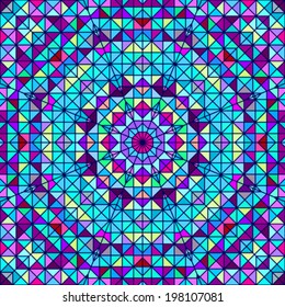 Abstract Vector Geometric Colorful Background