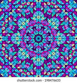 Abstract Vector Geometric Colorful Background