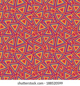 Abstract Vector Geometric Colorful Seamless Background