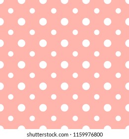 Abstract vector geometric dotted seamless pattern. Colored background. Wrapping paper. Print for interior design and fabric. Kids colorful background. vintage and retro style.