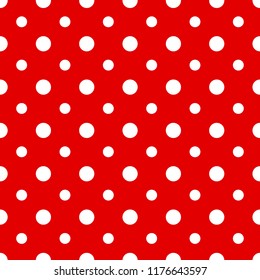 Red Polka Dot White Background Images Stock Photos Vectors