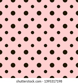 Abstract vector geometric dotted seamless pattern. Colored background. Wrapping paper. Print for interior design and fabric. Kids colorful background. vintage and retro style.