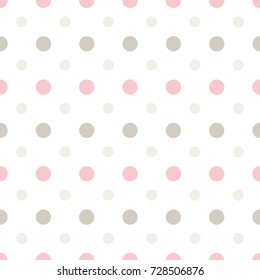 Abstract vector geometric dotted seamless pattern. Colored background. Wrapping paper. Print for interior design and fabric. Kids colorful background. vintage and retro style.