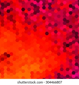 abstract vector geometric hexagon background