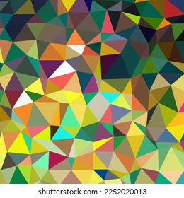 Abstract vector geometric mosaic background