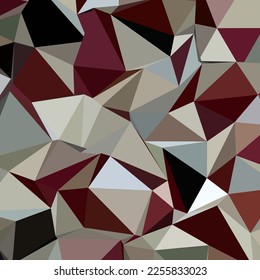 Abstract vector geometric mosaic background