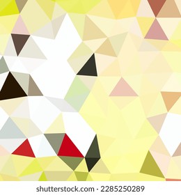 Abstract vector geometric mosaic background