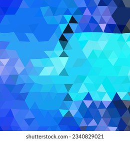Abstract vector geometric mosaic background
