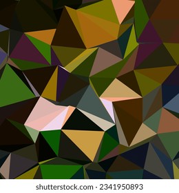 Abstract vector geometric mosaic background
