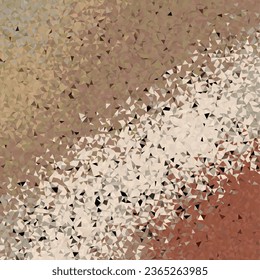 Abstract vector geometric mosaic background