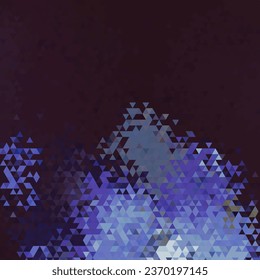 Abstract vector geometric mosaic background