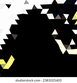 Abstract vector geometric mosaic background