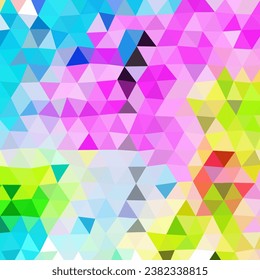 Abstract vector geometric mosaic background
