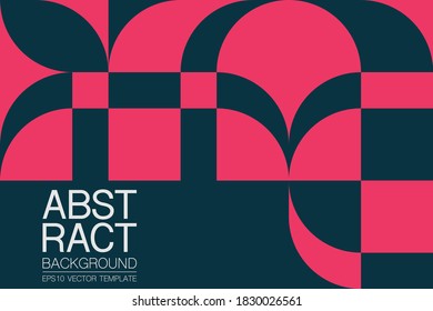 Abstract vector geometric pattern, simple duotone background design, for web design, business card, invitation, poster, landing page, cover.