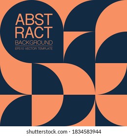 Abstract vector geometric pattern, simple duotone background design, for web design, business card, invitation, poster, landing page, cover.