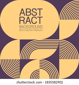 Abstract vector geometric pattern, simple duotone background design, for web design, business card, invitation, poster, landing page, cover.