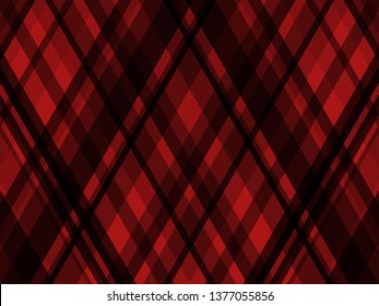 abstract vector geometric rhombus background - red